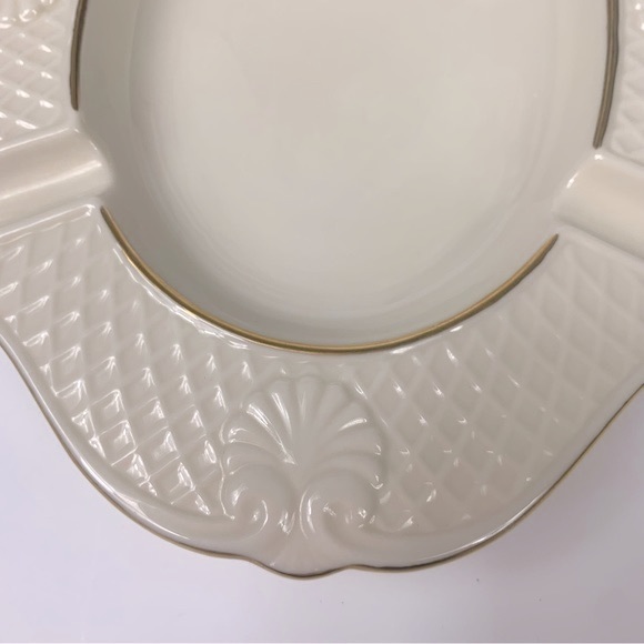 Vintage Lenox Ashtray Aegean Collection Sea Shell Ivory w/Gold Trim - Picture 5 of 7